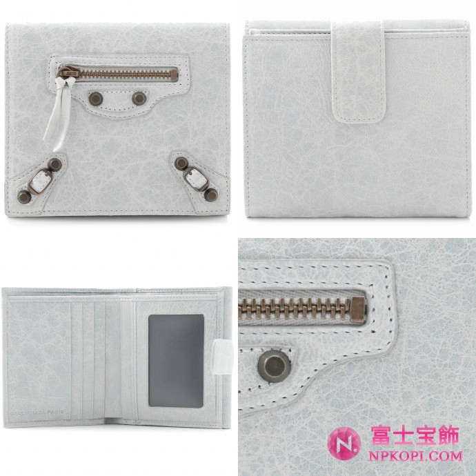 BALENCIAGA/バレンシアガ 2012年春夏CLASSIC WINDOW 2つ折り財布 278738 D94OT 1243 